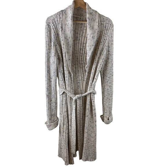 Polo Jeans Women’s Ribbed Belted Long Cardigan XL - Picture 2 of 9